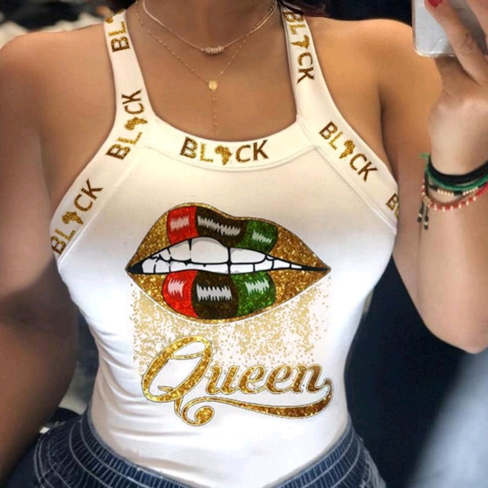 Free matching gift with purchase! While supply last! Women tank top.